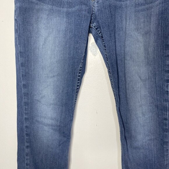 Paige Federal Jeans Men's 31 X 29 Blue Denim Straight Regular Fit Stretch - Picture 3 of 7